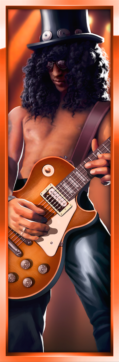 Guns N Roses Slot - Slash Stacked Wild